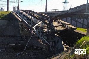 По мосту оккупанты доставляли из Крыма технику и боеприпасы, сообщили в командовании ССО