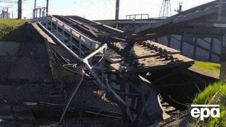 Мостом окупанти доправляли із Криму техніку та боєприпаси, повідомили в командуванні ССО