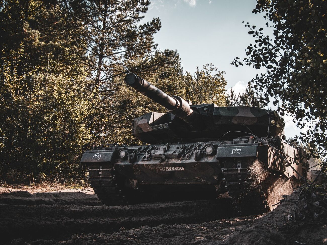 Військова техніка зустрічатиметься на автомагістралях, швидкісних автомагістралях та національних дорогах Польщі