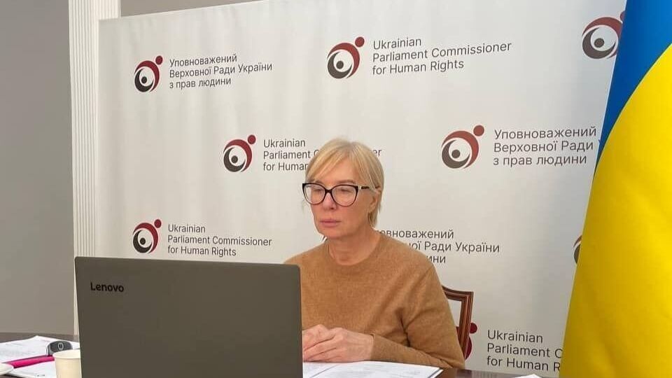 Денісова: До фільтраційного табору села Безіменне вивезли майже всіх чоловіків