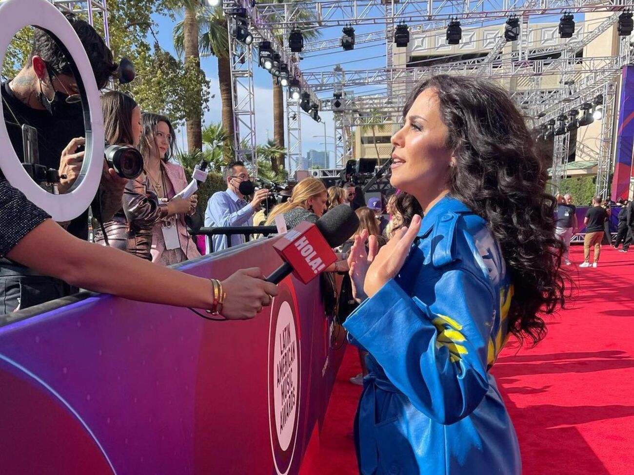 22 квітня Каменських відкривала церемонію Latin American Music Awards 2022