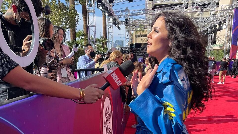 22 квітня Каменських відкривала церемонію Latin American Music Awards 2022