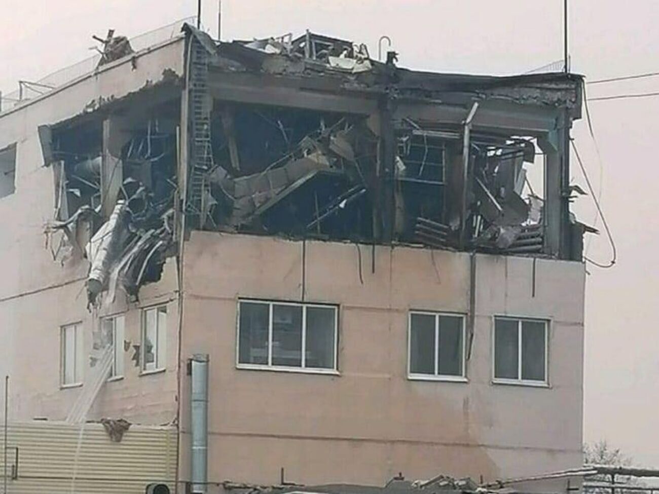 Від вибуху постраждав третій поверх