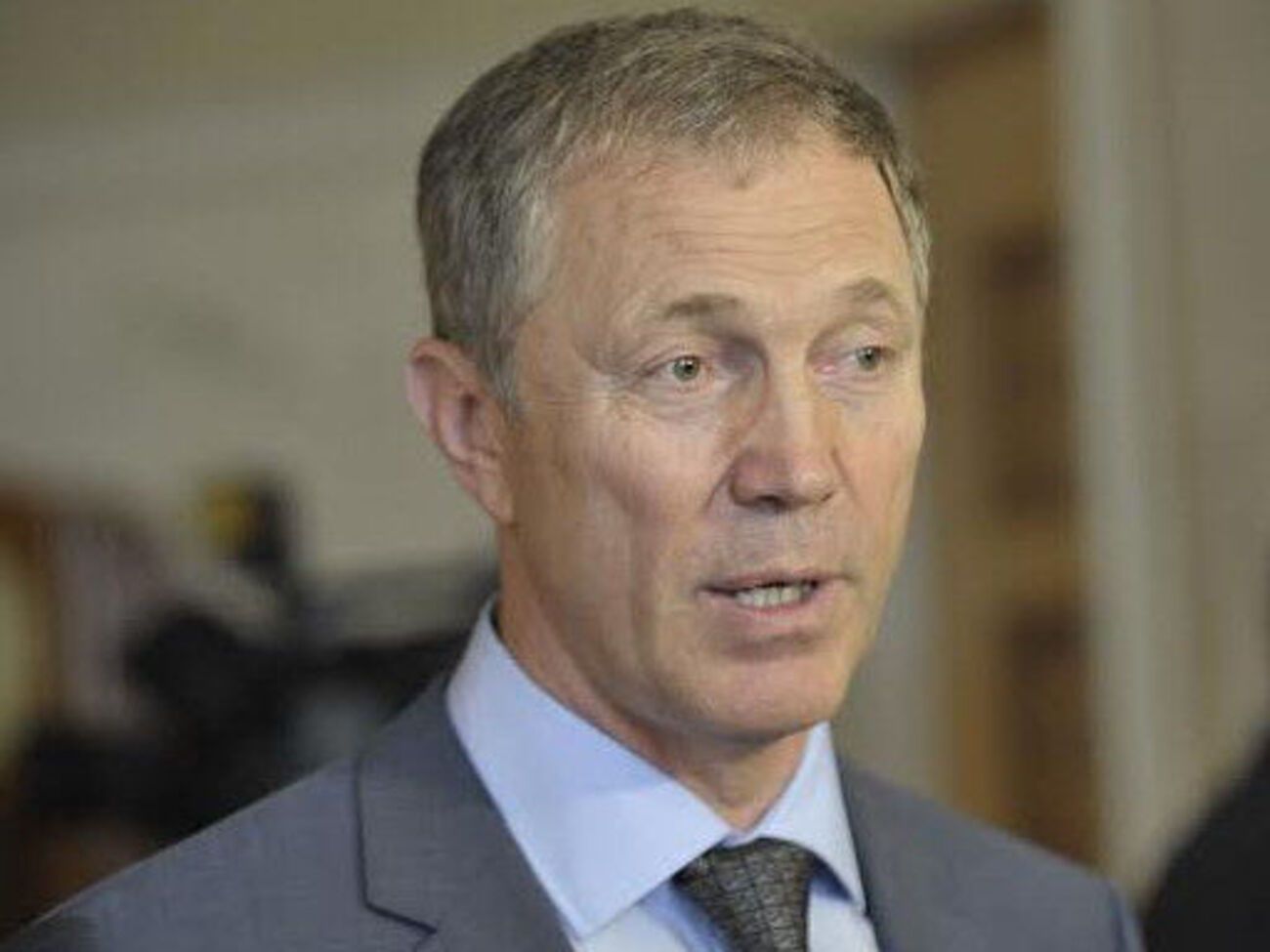 В Офісі генпрокурора не назвали прізвища, але окупанти відрекомендували як "голову області" Володимира Сальдо