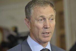 В Офісі генпрокурора не назвали прізвища, але окупанти відрекомендували як "голову області" Володимира Сальдо