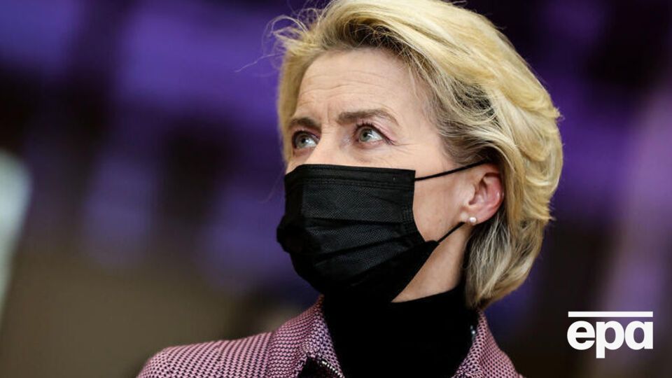 Фон дер Ляєн: Вражена повідомленнями про невимовні жахіття в районах, із яких відступає Росія