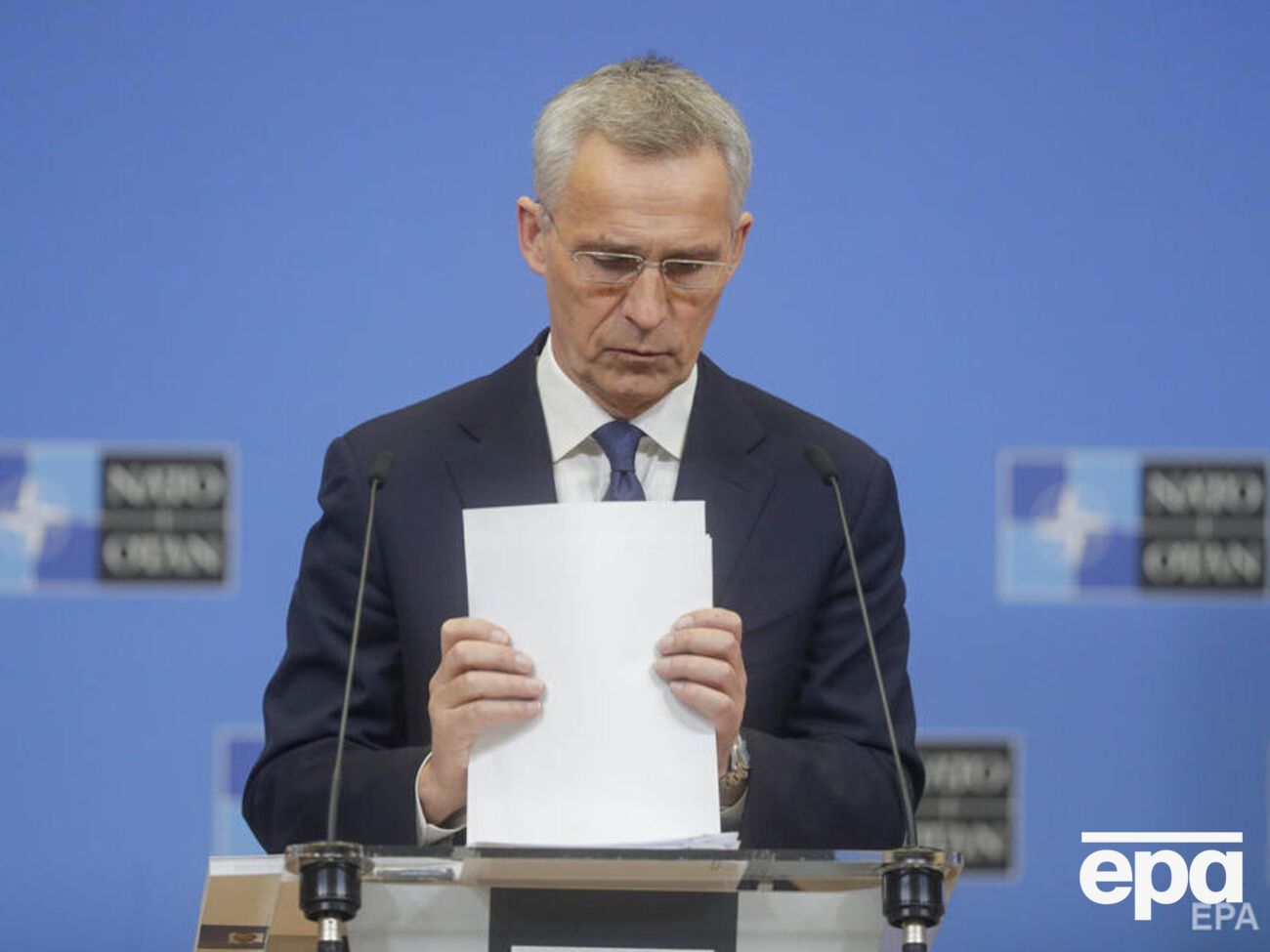 Столтенберг: Эта война должна закончиться