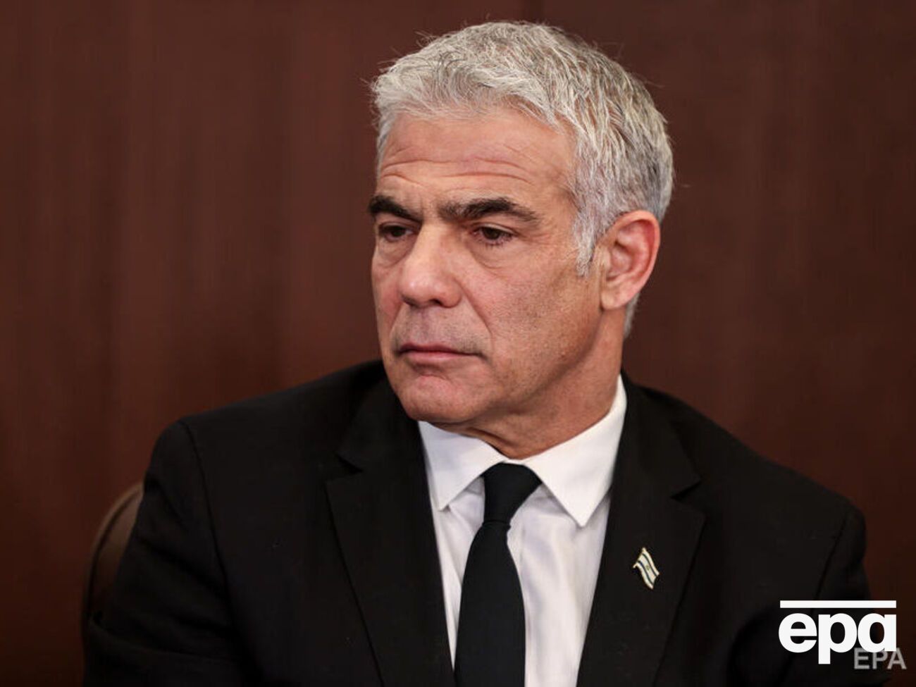 "Невозможно оставаться равнодушным перед ужасающими фотографиями из Бучи после ухода российской армии", &ndash; написал Лапид