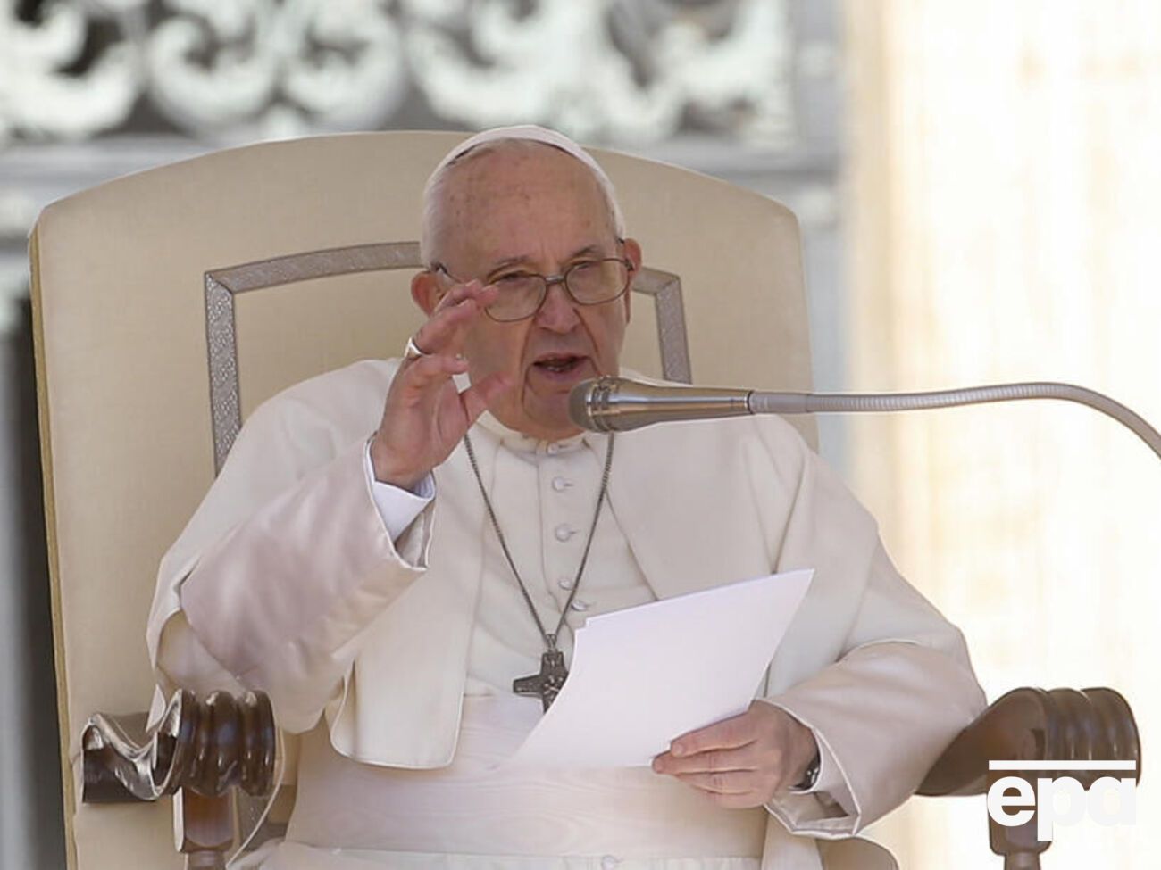 Папа предлагал эвакуировать людей с "Азовстали" на корабле под флагом Святого Престола