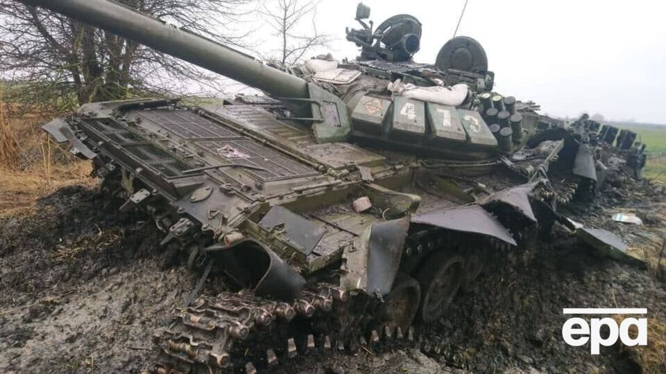 Россияне в Украине потеряли больше танков, чем их имеют Беларусь, Франция или Испания