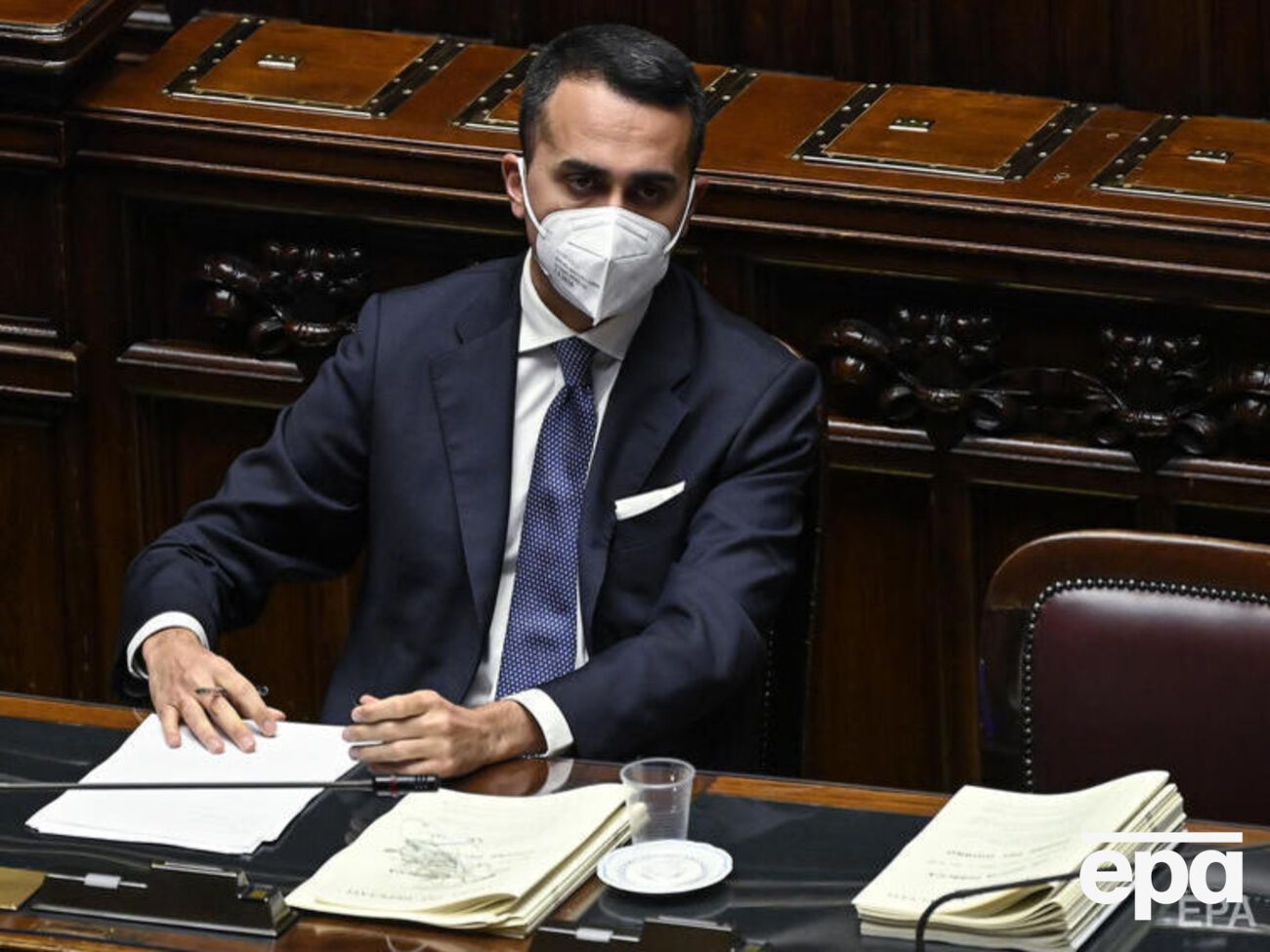 Ди Майо&nbsp;заявил, что Италия "подтверждает свое решительное осуждение неприемлемой и неоправданной российской агрессии против Украины"