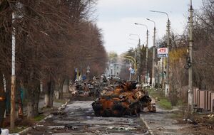 Российские военные зашли в Бучу в первые дни войны против Украины