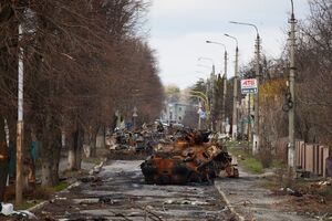 Російські військовослужбовці зайшли у Бучу в перші дні війни проти України