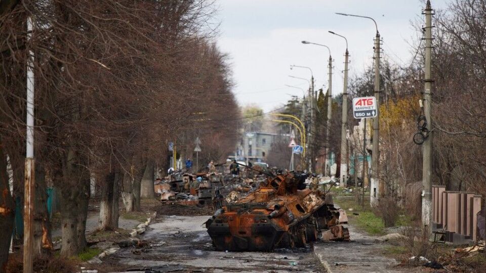 Російські військовослужбовці зайшли у Бучу в перші дні війни проти України