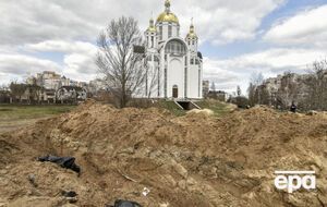 Бачелет наголосила, що жахнулася зображенням мирних жителів, які лежать мертвими в імпровізованих могилах у Бучі