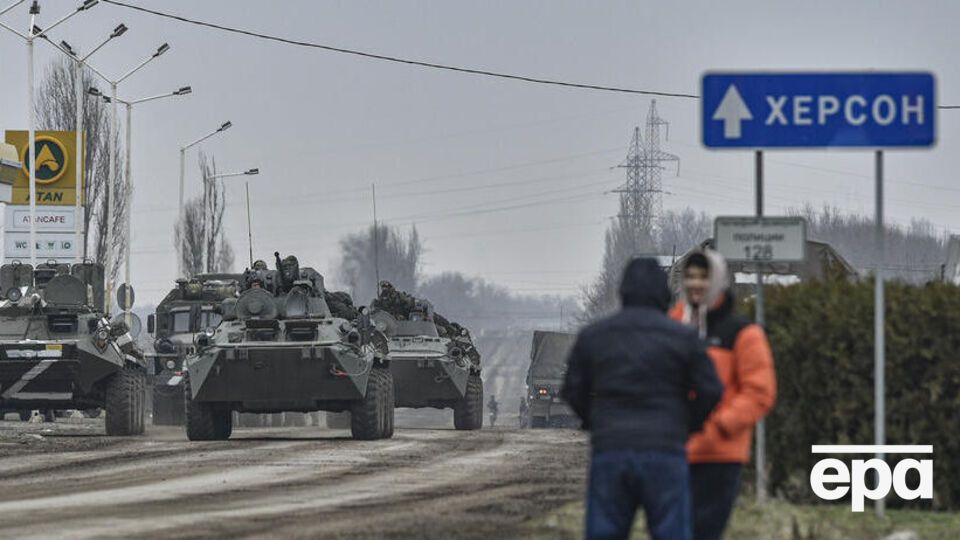 Херсон тимчасово окупували російські війська з початку березня