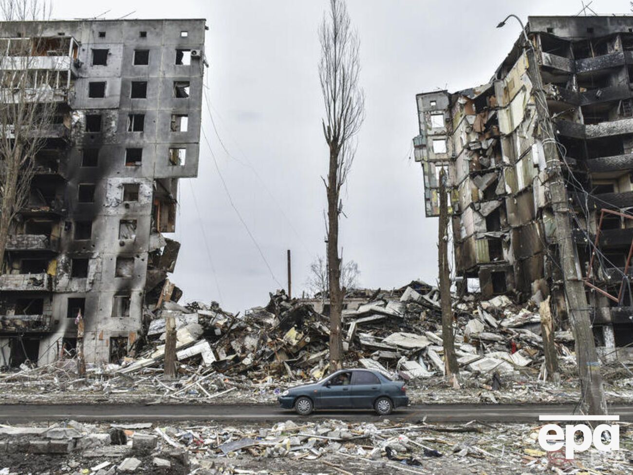 В'їзд до Бородянки зараз закрито, триває розмінування території