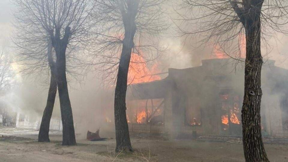 Среди попавших под обстрел зданий – ни одного военного объекта, отметили в администрации