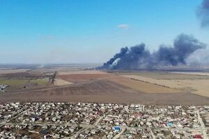 ВСУ нанесли как минимум 10 ударов по аэродрому в Чернобаевке