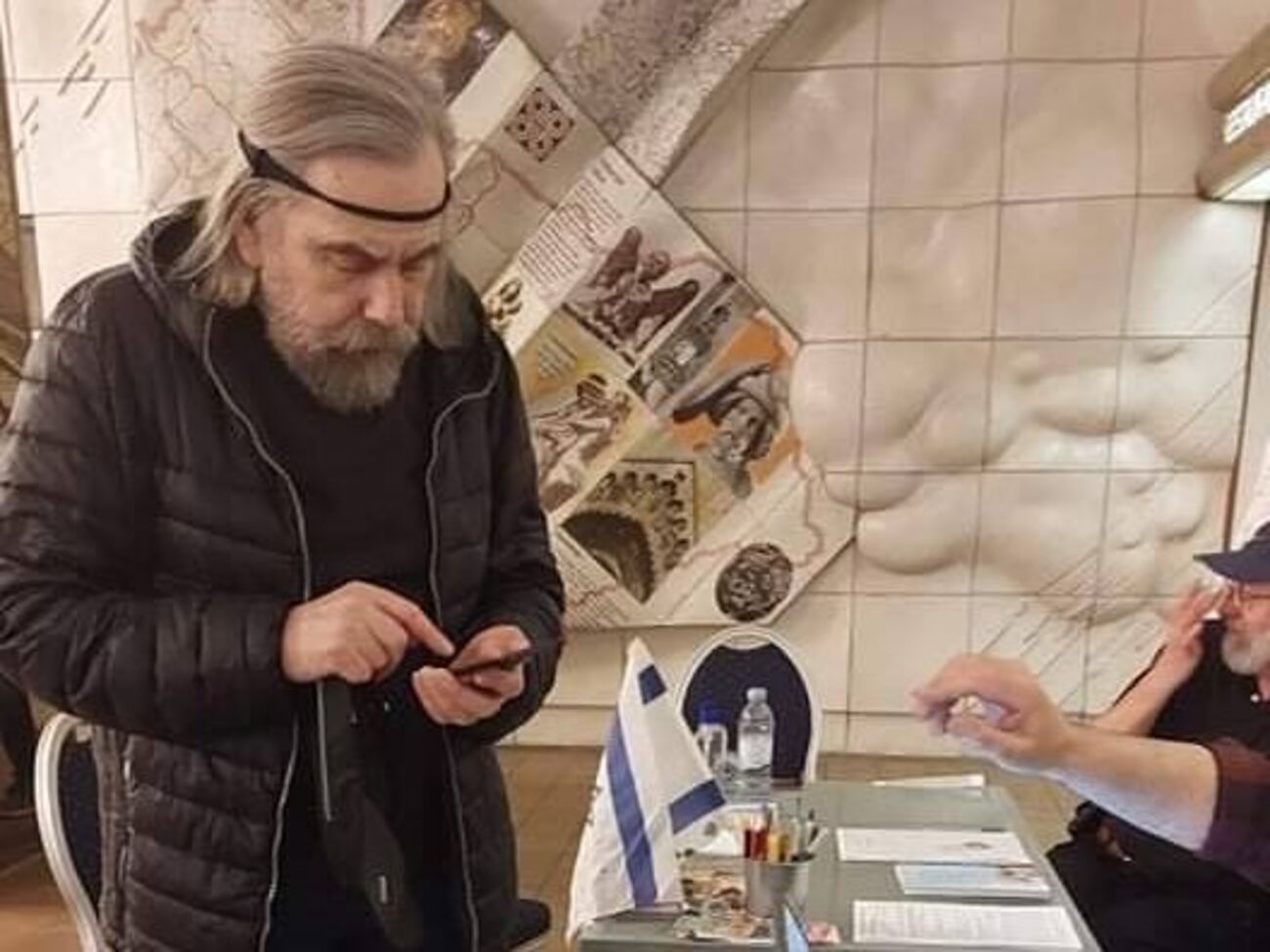 Погребинский часто присутствовал в эфирах российских и пророссийских каналов, в том числе был гостем&nbsp;пропагандиста&nbsp;из РФ Владимира Соловьева