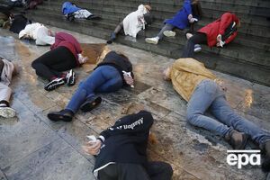 Активісти відтворили кадри, зняті у Бучі