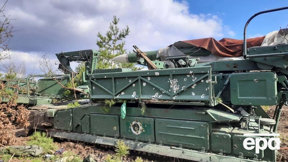 Українські військові захопили ЗРК БУК М2