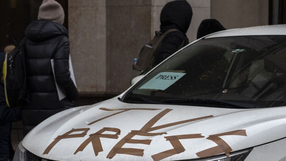 В НСЖУ заявили, что тысячи украинских журналистов после вторжения РФ стали фронтовыми корреспондентами