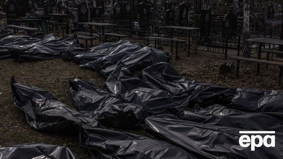 Лише у Бучі російські військовослужбовці вбили приблизно 320 мирних жителів