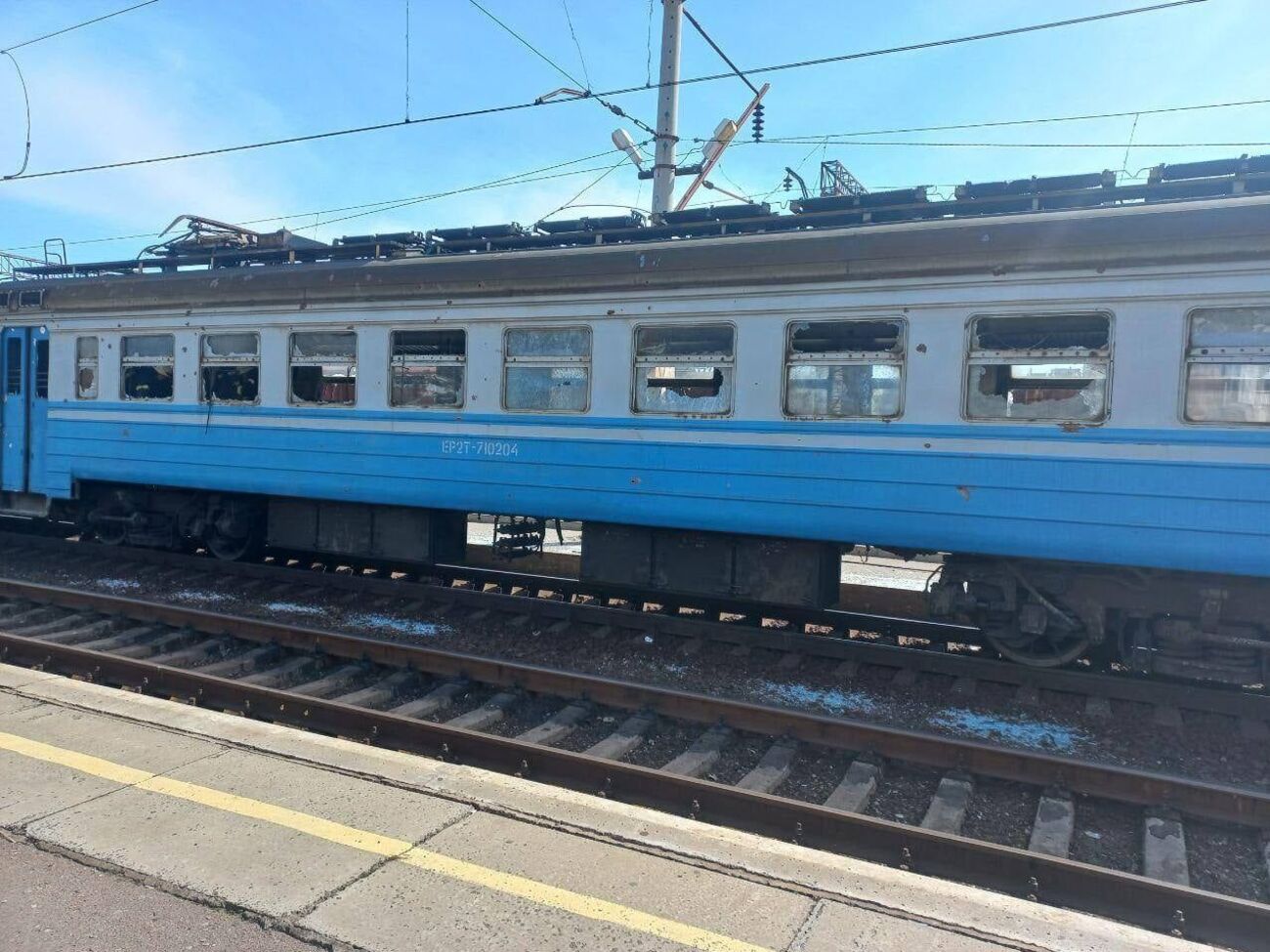 Поначалу пропагандисты утверждали, что ударили по украинским военным и военной технике