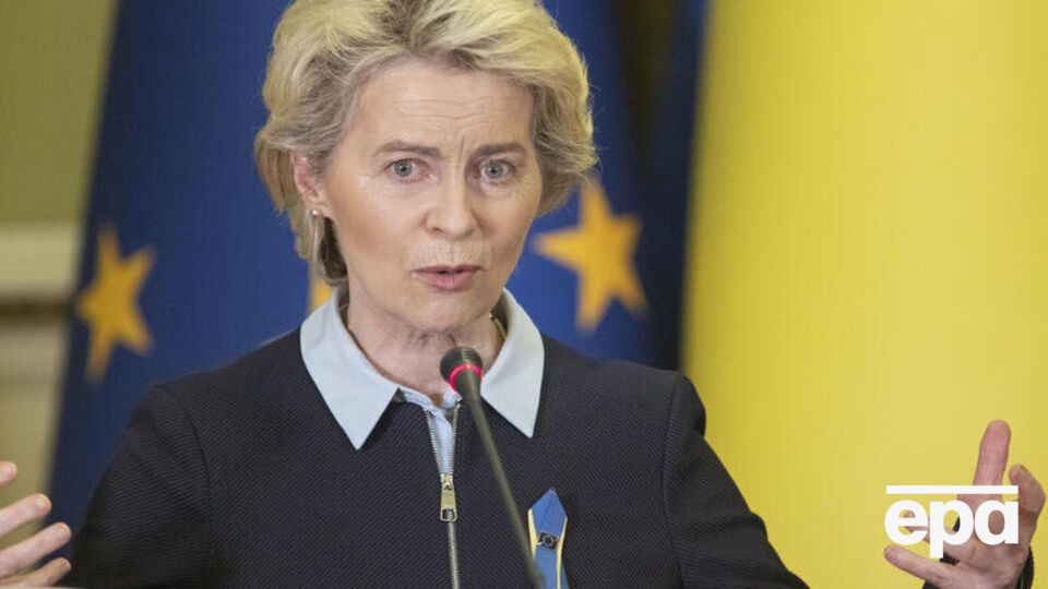 Санкції проти РФ фон дер Ляєн назвала безпрецедентними