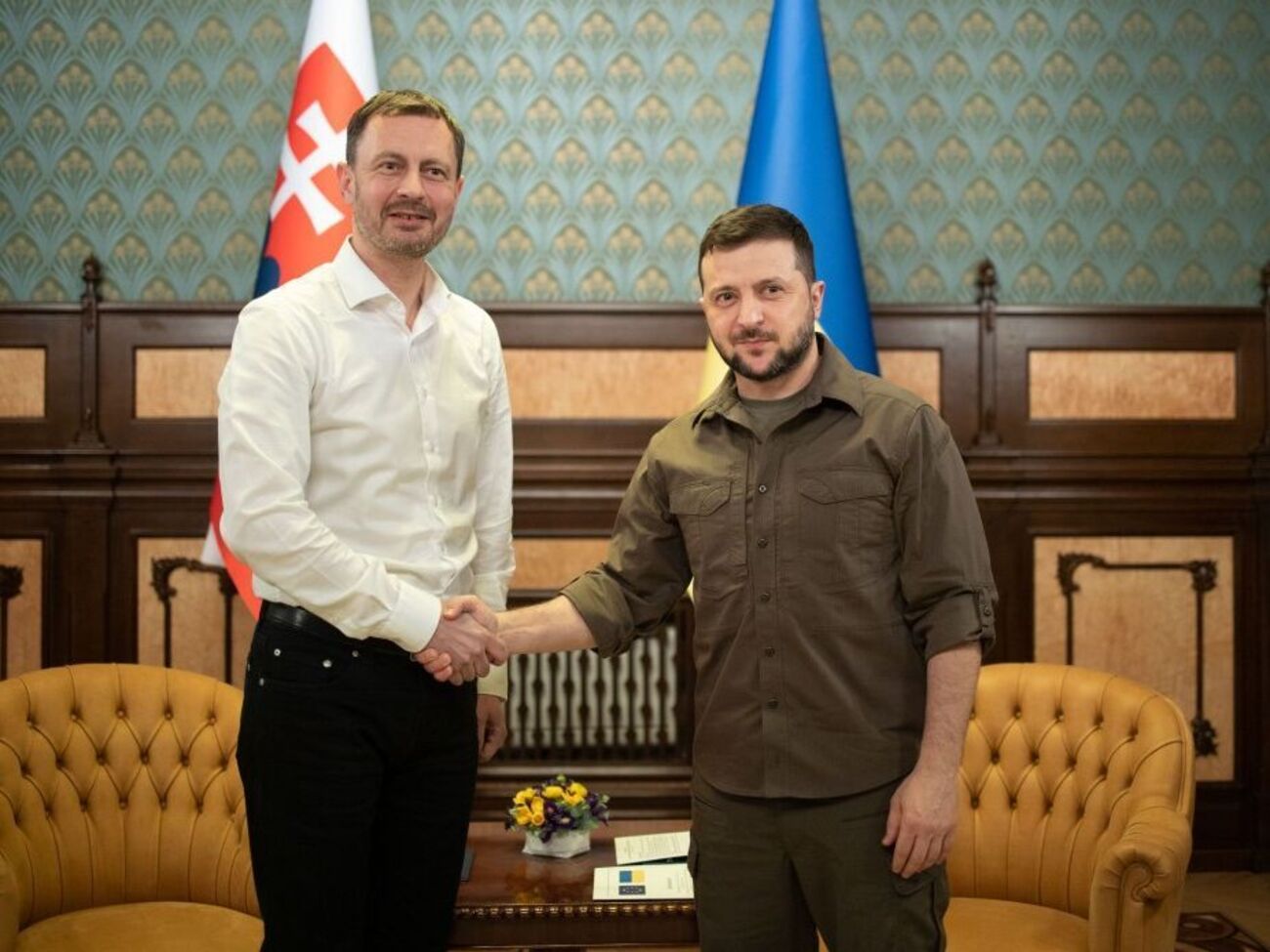 Зеленський &ndash; Геґеру: Те , що ви робите крок за кроком для нас, дуже важливо для історії та майбутнього нашої держави