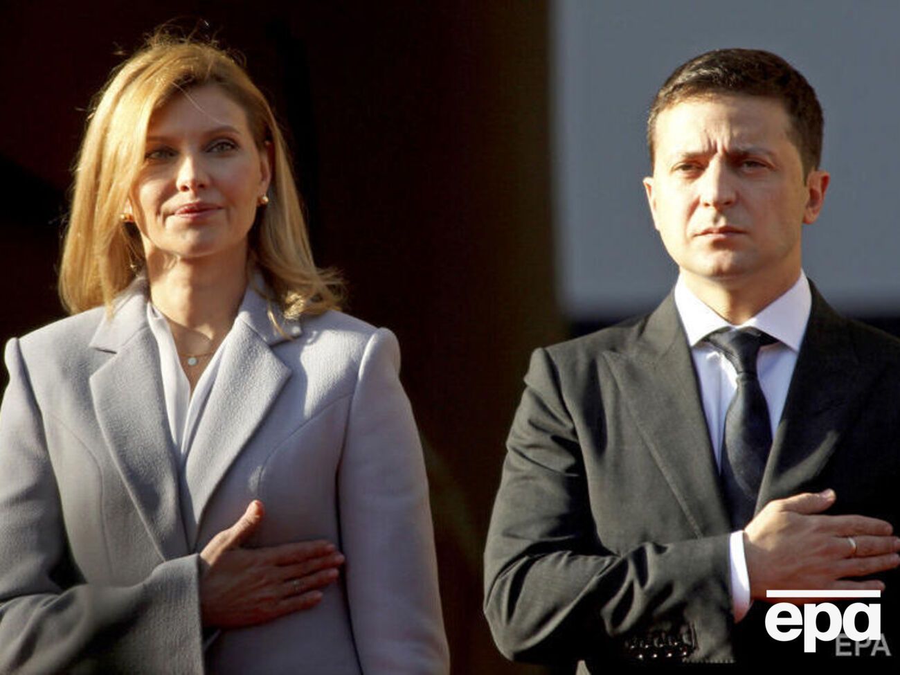 Зеленська: Нам із дітьми було наказано переміститися у безпечне місце. Із того часу ми спілкуємося з Володимиром тільки телефонно