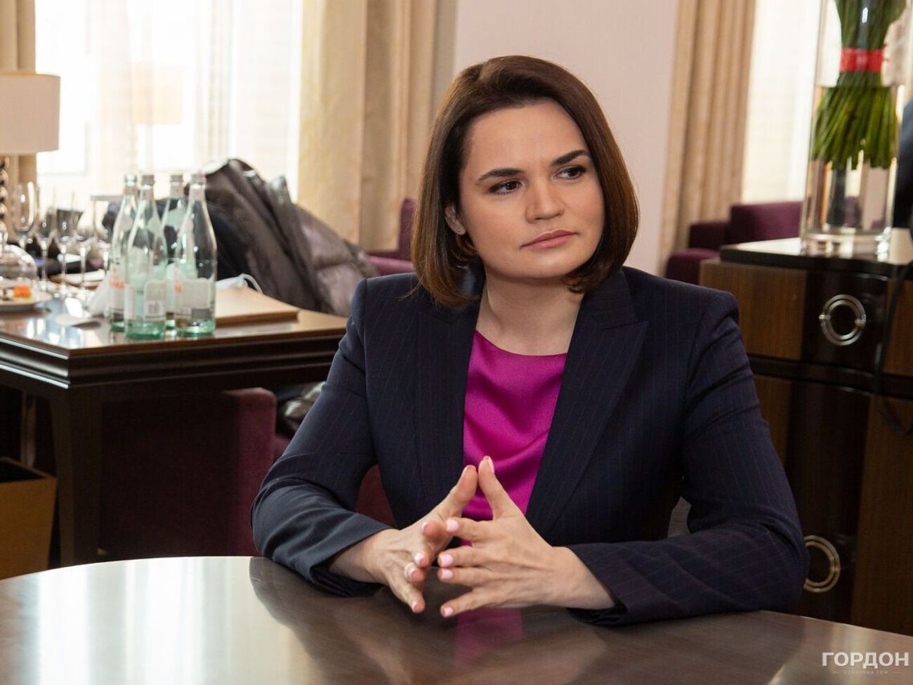 Тихановская:&nbsp;Рядом с фото Путина будут фото Бучи, Мариуполя, Бородянки
