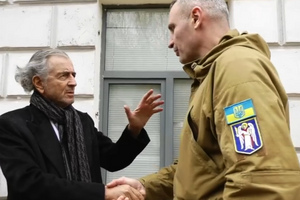 Виталий Кличко встретился с Бернаром-Анри Леви