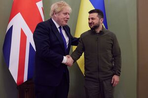 Джонсон прибыл на встречу с Зеленским в Киев