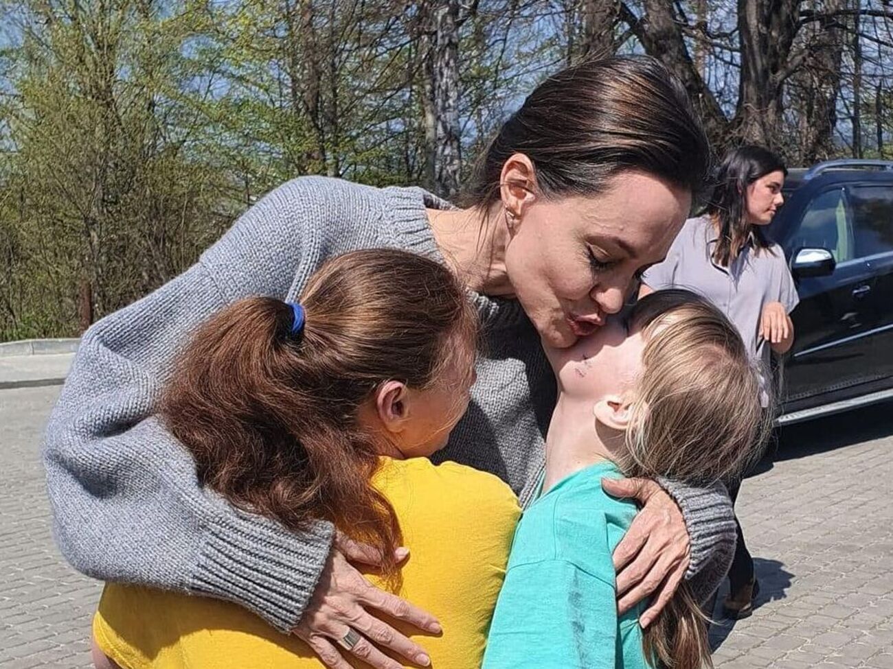 Джоли во время своего визита в Украину не намерена давать интервью или встречаться с представителями власти