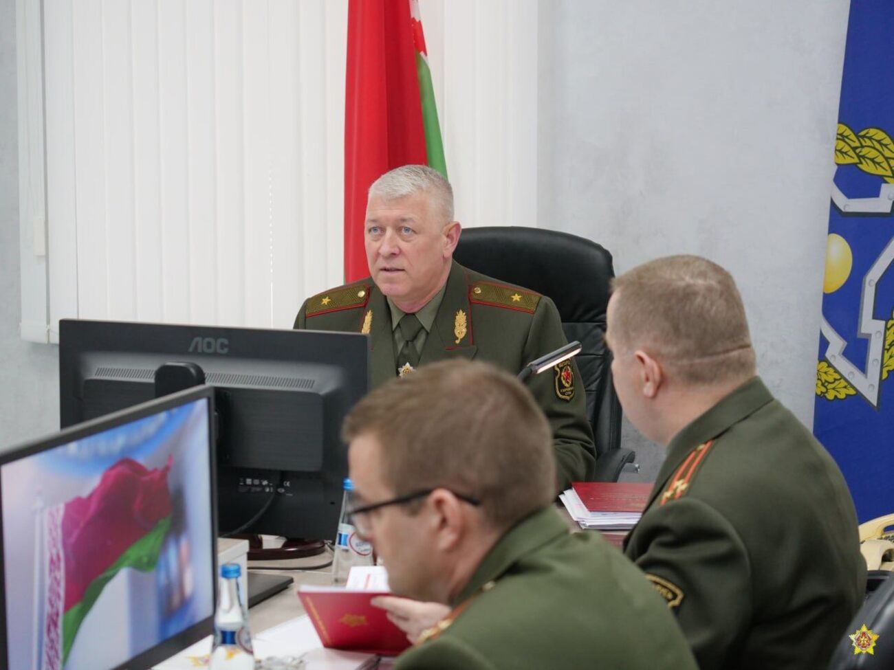 Гулевич сказал, что подразделения ССО выдвинули на границу с Украиной "с целью обеспечения безопасности" Беларуси