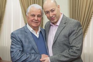 Леонід Кравчук і Дмитро Гордон 2018 року