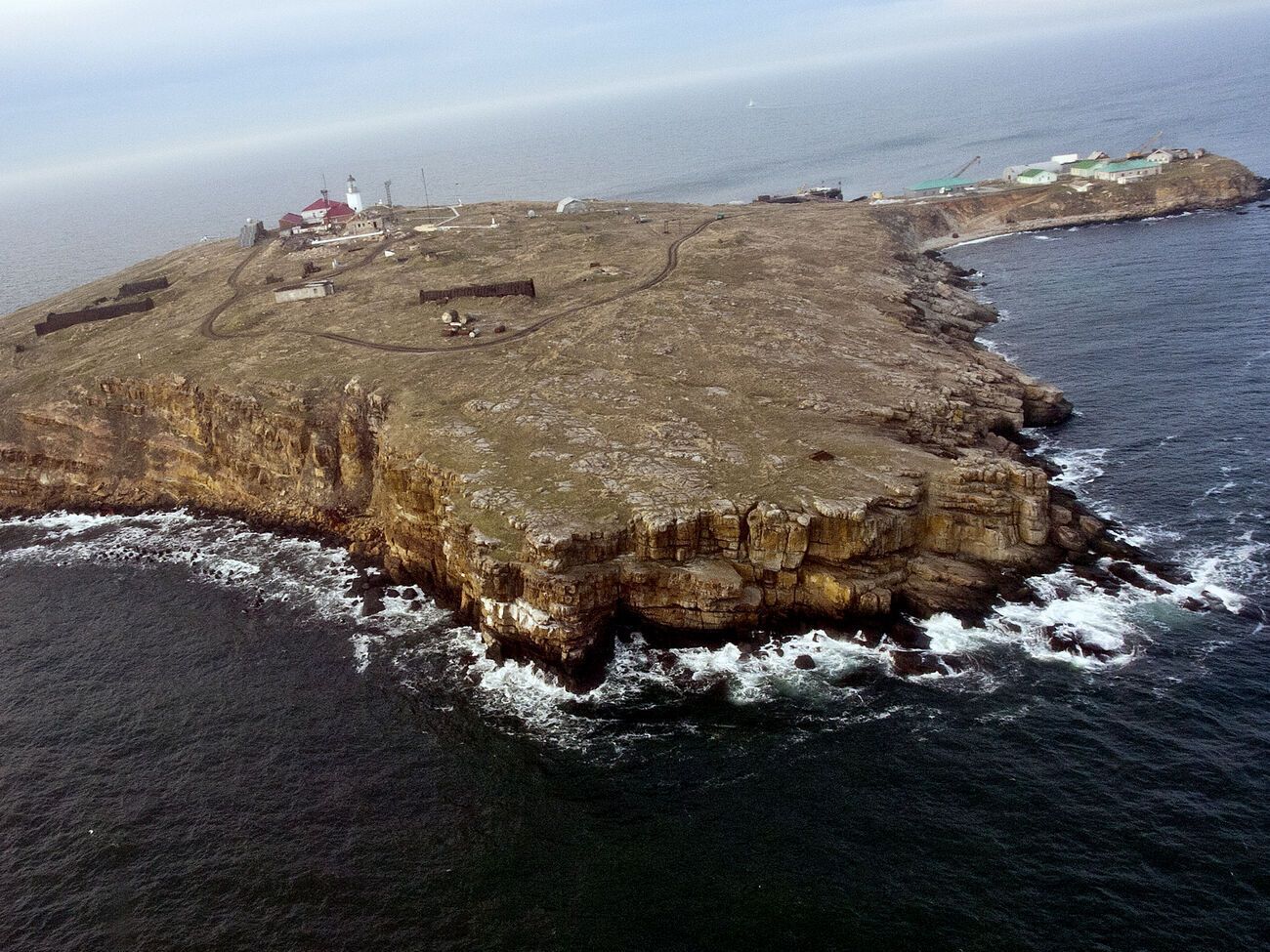 Остров Змеиный в Черном море временно захвачен российскими оккупантами