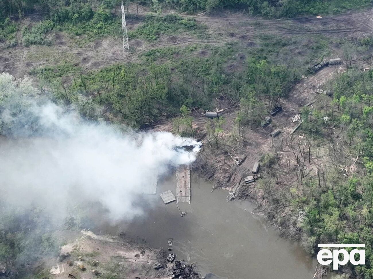 На лиманском направлении&nbsp;оккупанты форсировали реку Северский Донец, отметили в Генштабе ВСУ