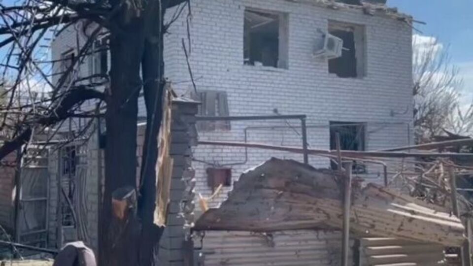 По предварительным данным, в результате удара по Запорожью пострадало частное здание (фото иллюстративное)