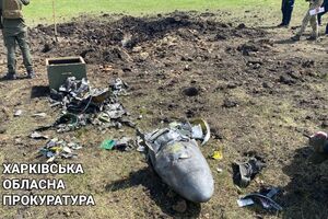 Ракета упала на открытой местности