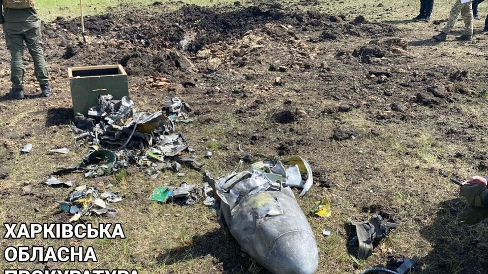 Ракета впала на відкритій місцевості