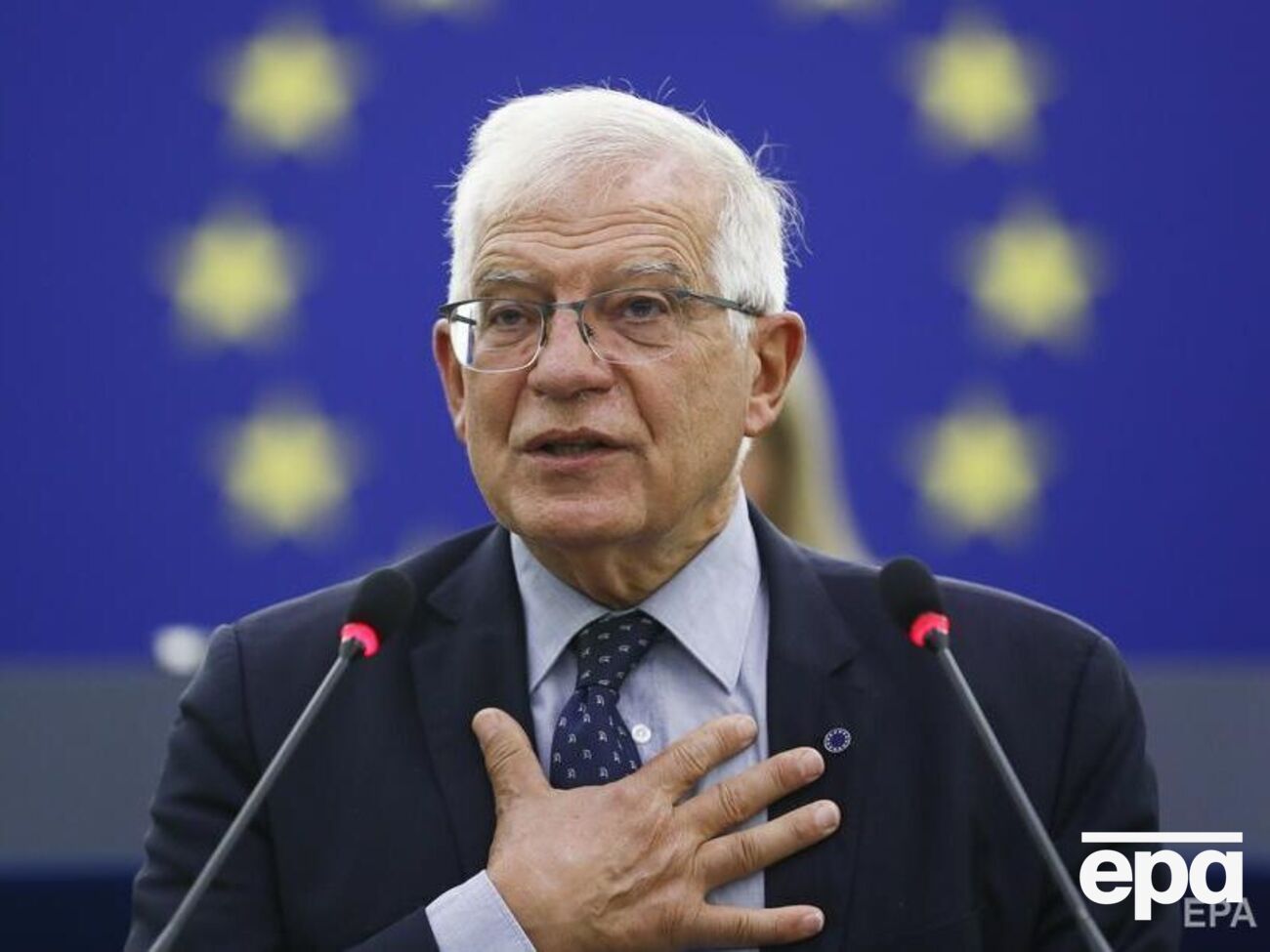 Загальна сума військової допомоги ЄС Україні становитиме €2 млрд, зазначив Боррель