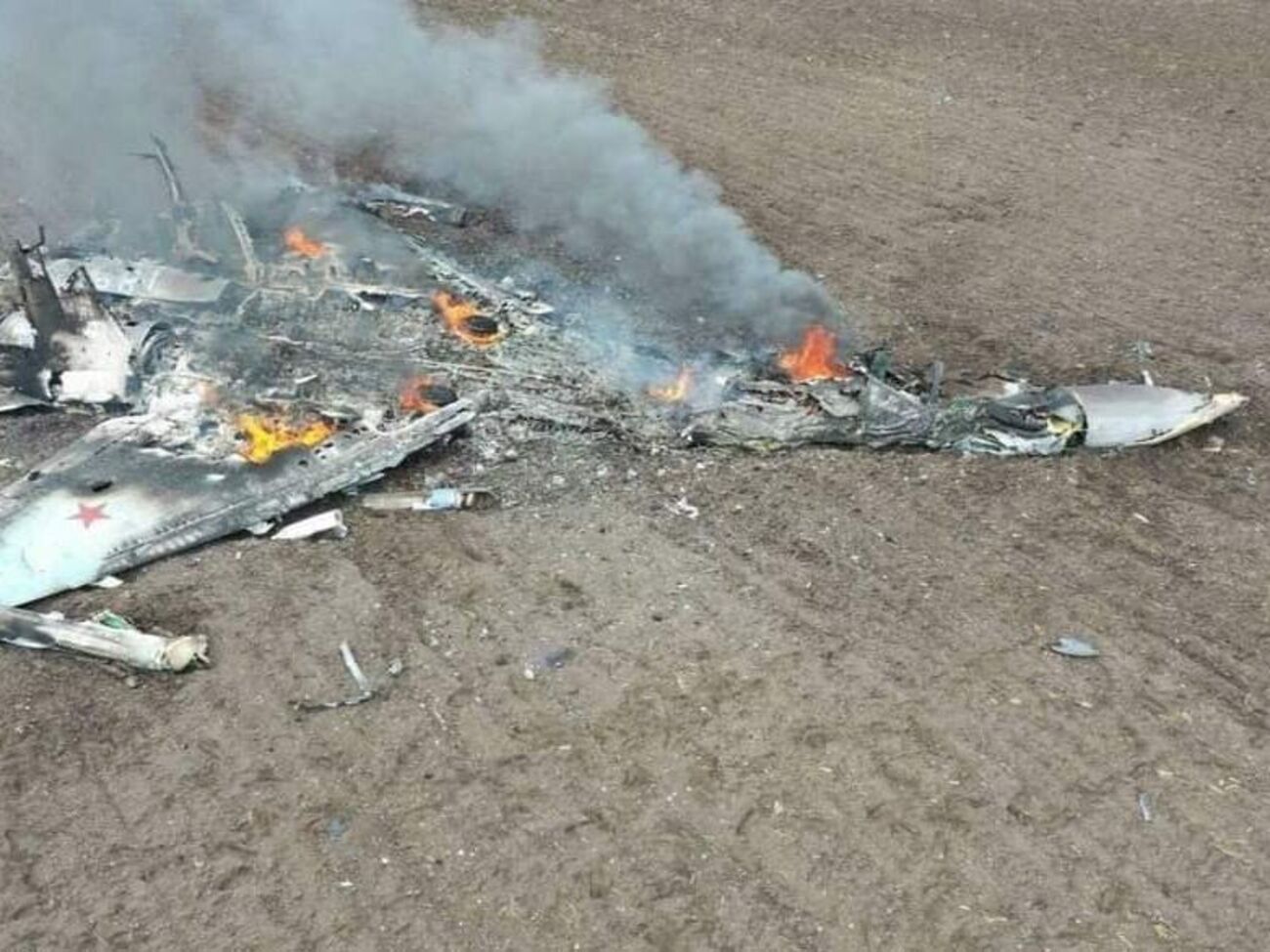 Украинские военные сбили еще один российский самолет