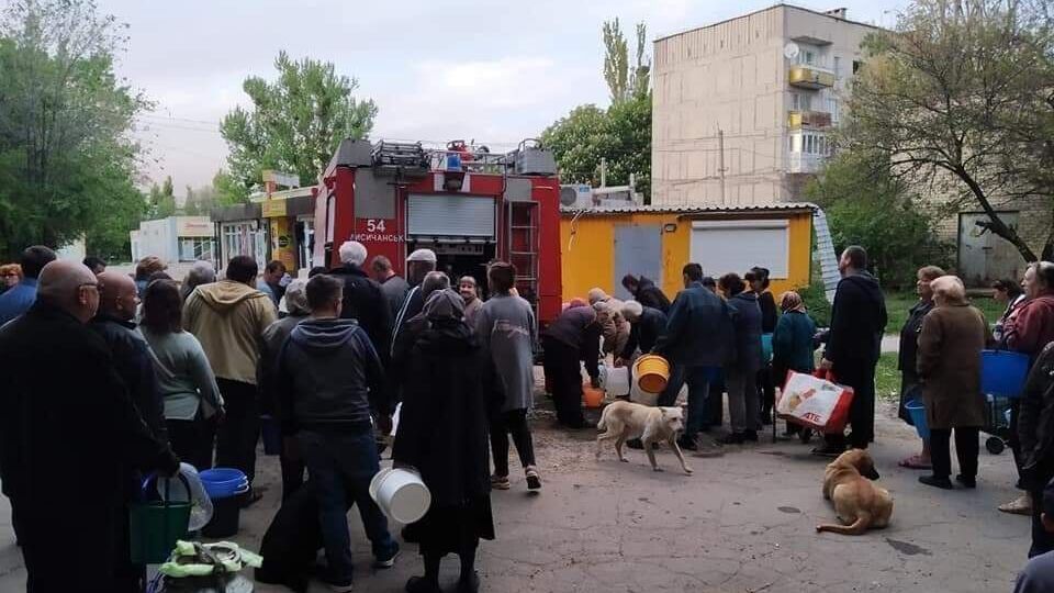 Централизованное водоснабжение отсутствует по всей Луганской области