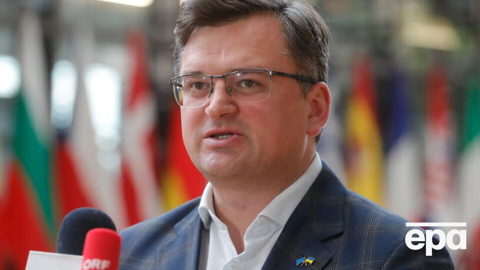 Кулеба зазначив, що почув "чітку підтримку" шостого пакету санкцій ЄС проти РФ, яка переважала