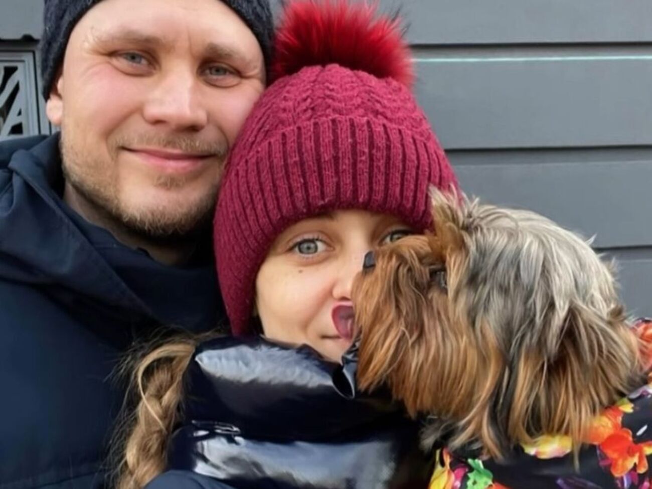 Ганна Полонська з чоловіком Антоном
