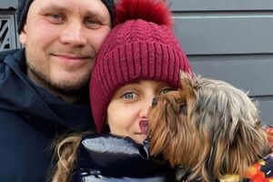 Ганна Полонська з чоловіком Антоном