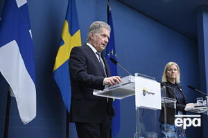 Андерссон заявила на спільній пресконференції з Нійністьо, що Швеція та Фінляндія разом подадуть заявки на вступ у НАТО